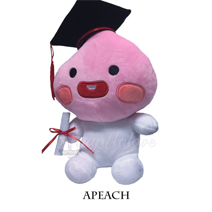 Apeach Graduation Plush
