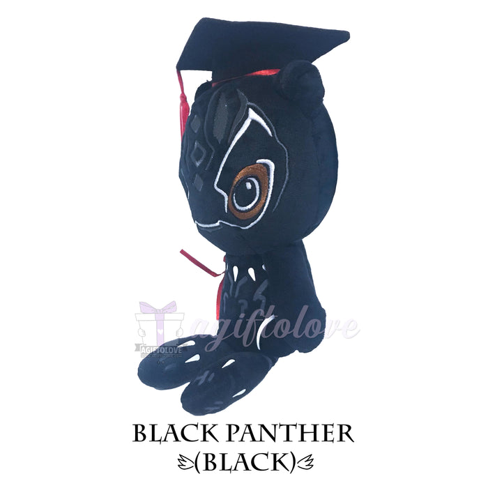 Black Panther (Black) Graduation Plush