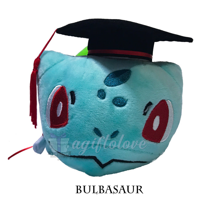 Bulbasaur Graduation Plush