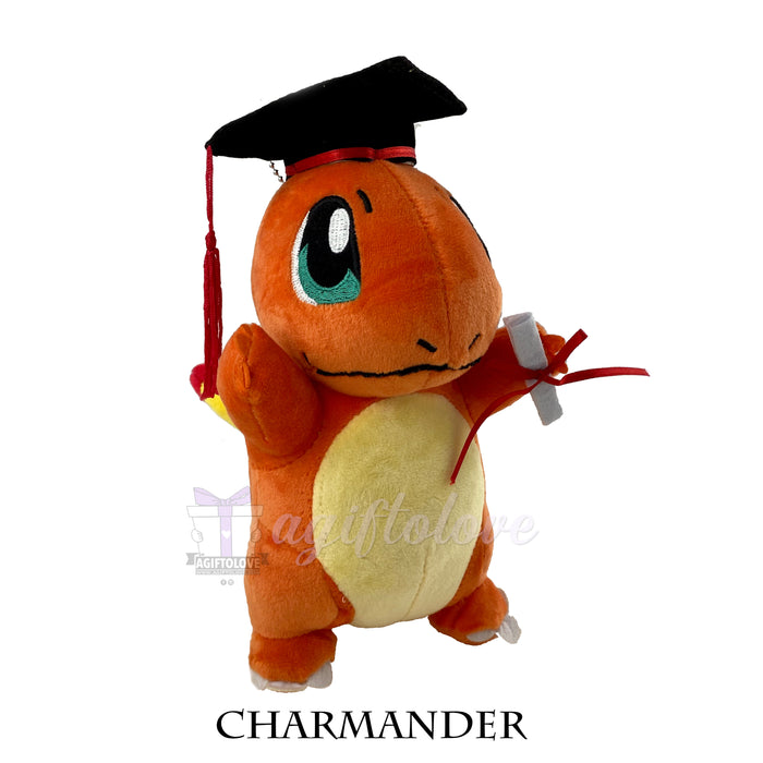Charmander Stand Graduation Plush