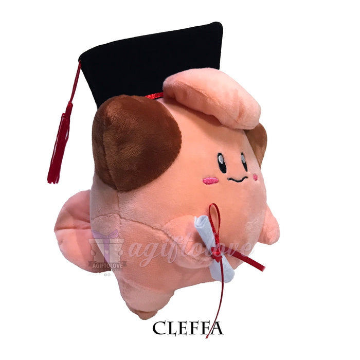 Cleffa Graduation Plush
