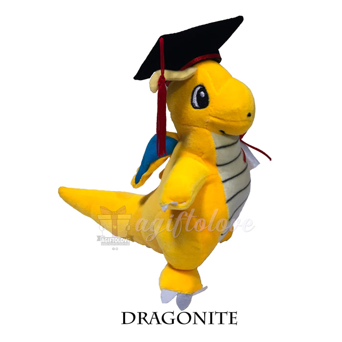 Dragonite (stand) Graduation Plush