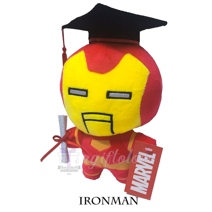 Ironman Cartoon version) Graduation Plush