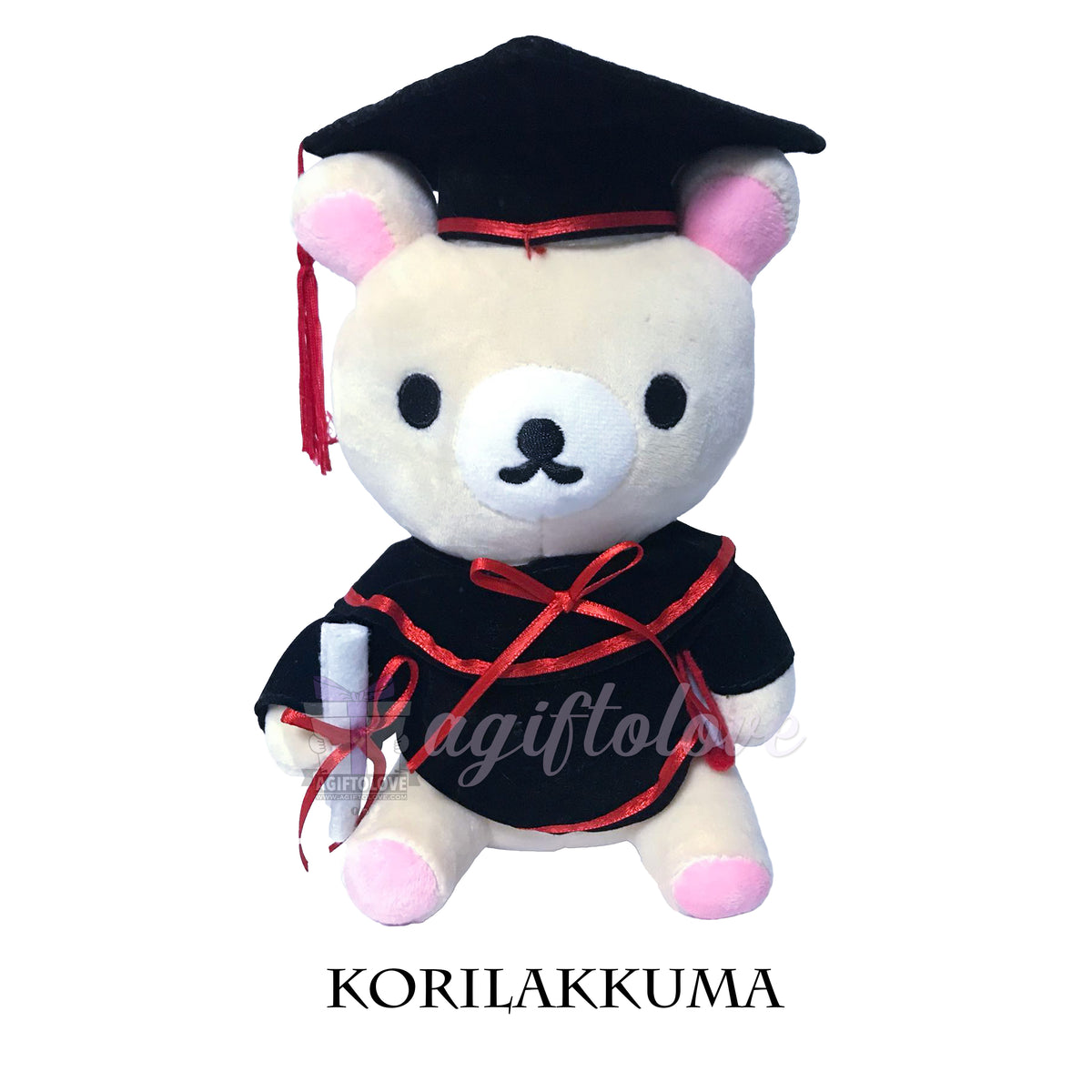 Sanrio - Korilakkuma Graduation Plush - Rilakkuma & Friends