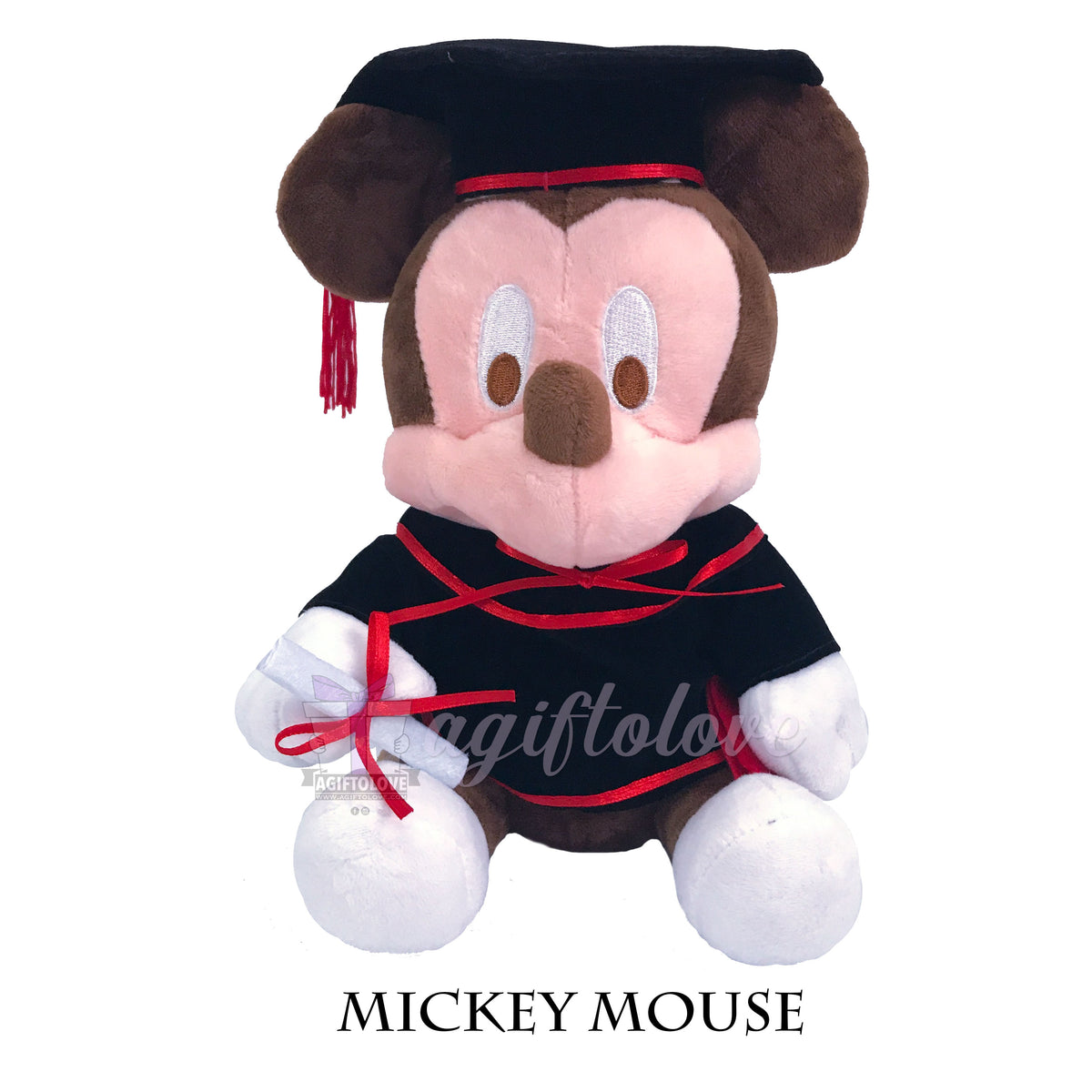 Mickey Mouse Graduation Plush