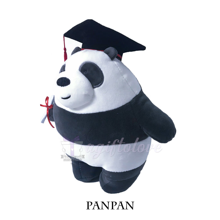 WBB Pan Pan Graduation Plush