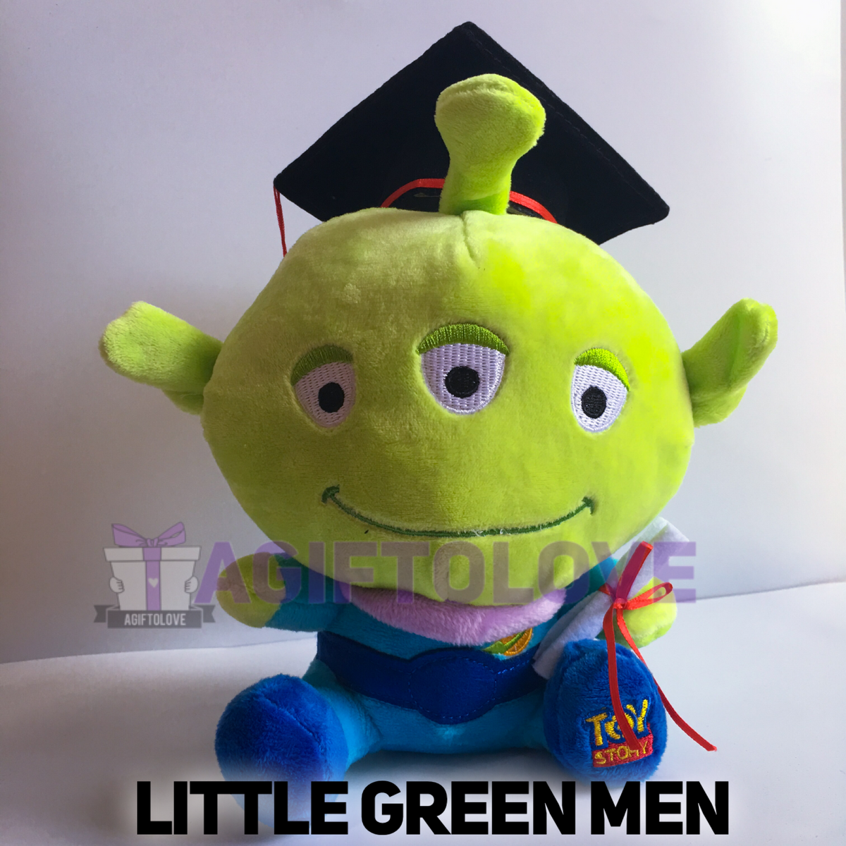 Little Green Men Graduation Plush