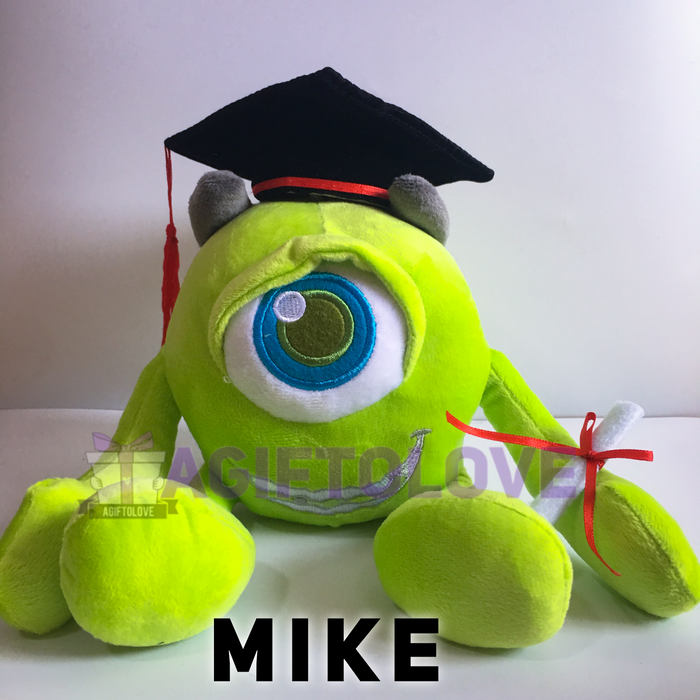 Mike Graduation Plush