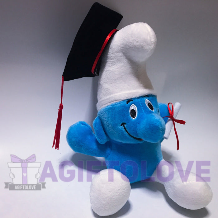 The Smurfs (White Hat) Graduation Plush