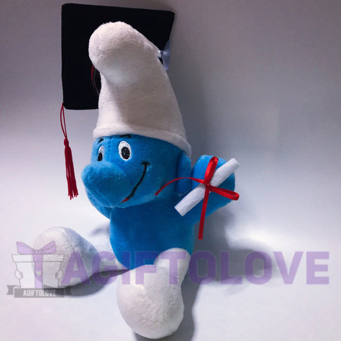 The Smurfs (White Hat) Graduation Plush