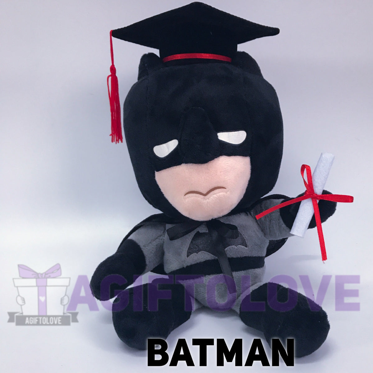 Batman (Hero Version) Graduation Plush