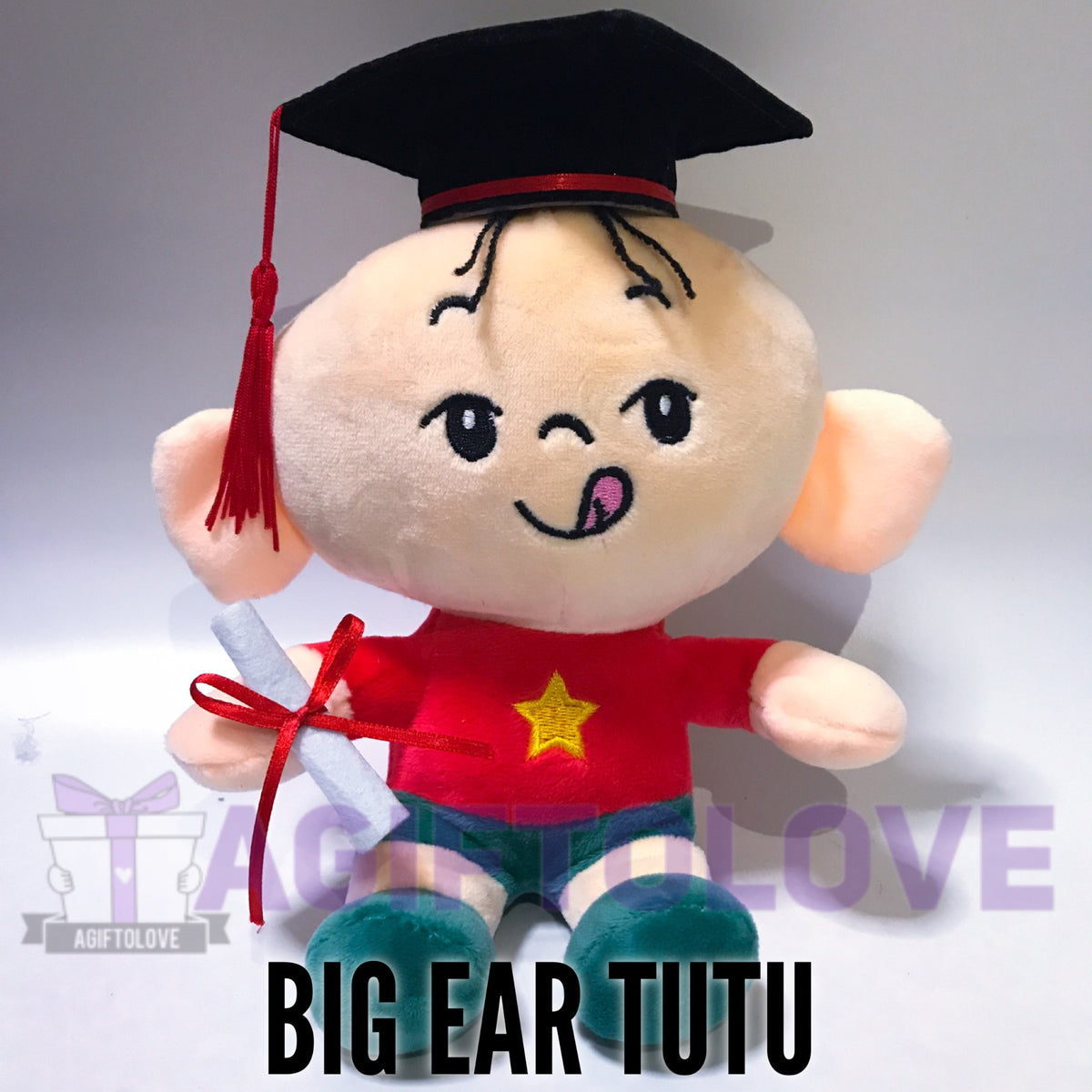 Big Ear Tutu Graduation Plush