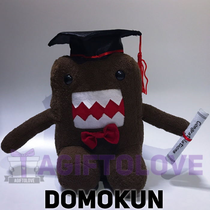Domokun Graduation Plush