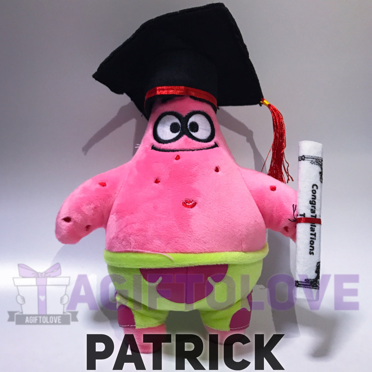 Patrick Graduation Plush