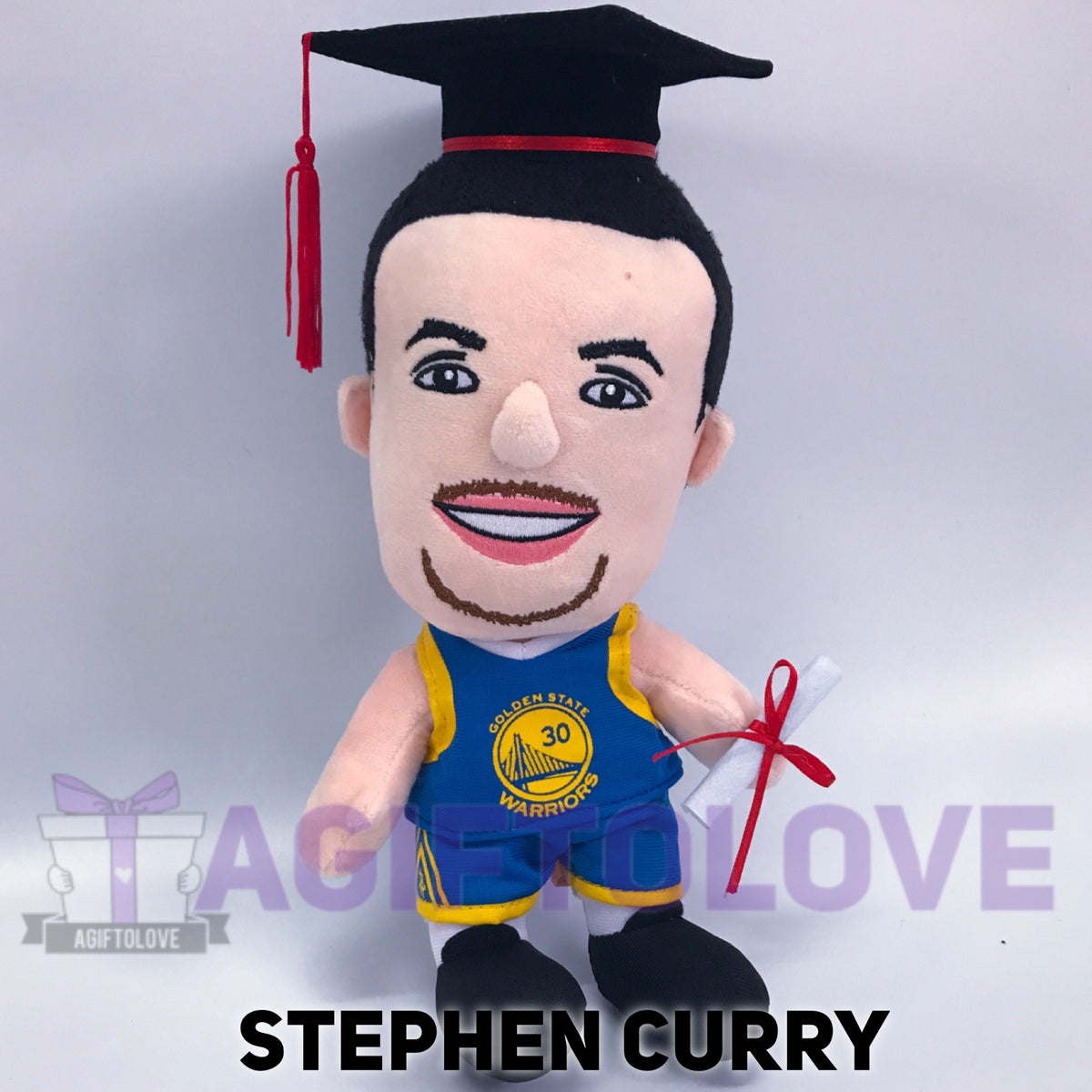 Stephen Curry Graduation Plush