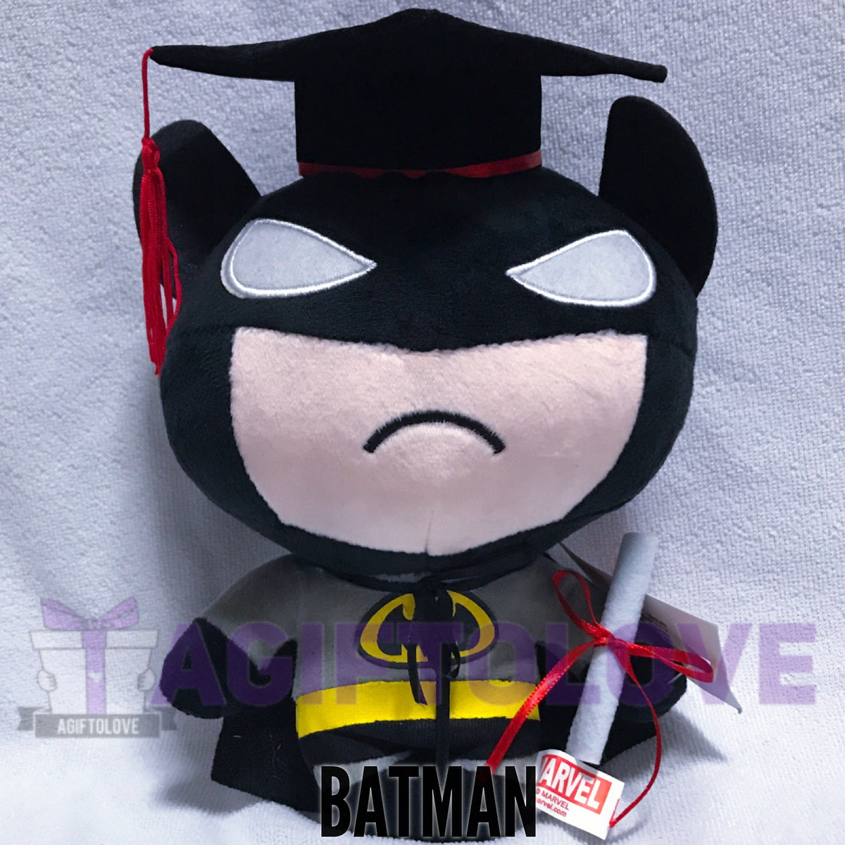 Batman (Cartoon version) Graduation Plush