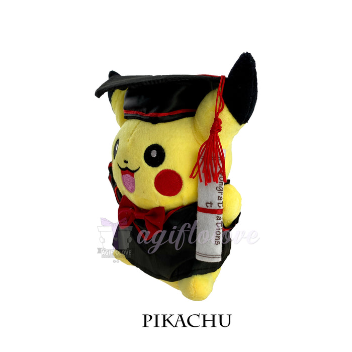 Pikachu (Robe) Graduation Plush