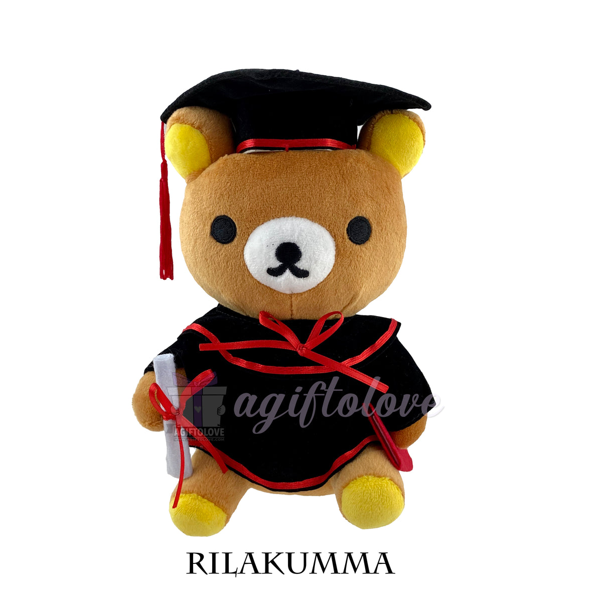 Sanrio - Rilakkuma Graduation Plush - Rilakkuma & Friends