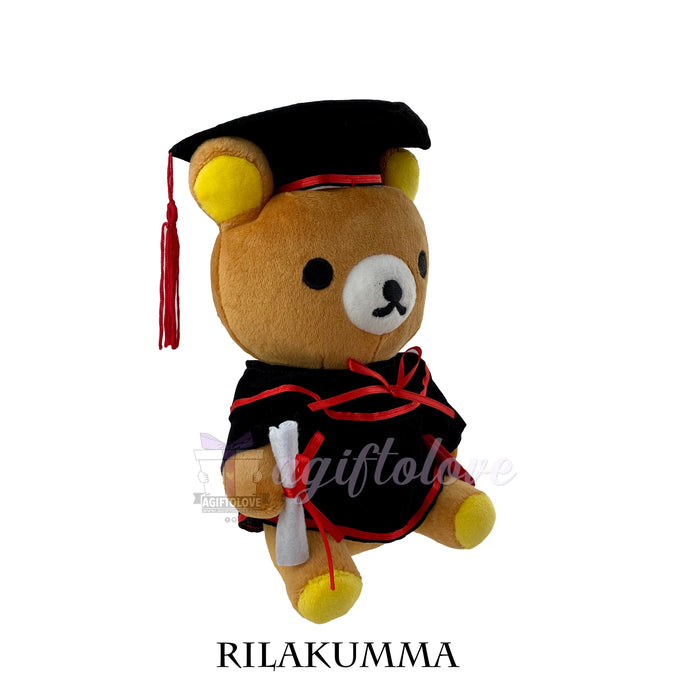 Sanrio - Rilakkuma Graduation Plush - Rilakkuma & Friends