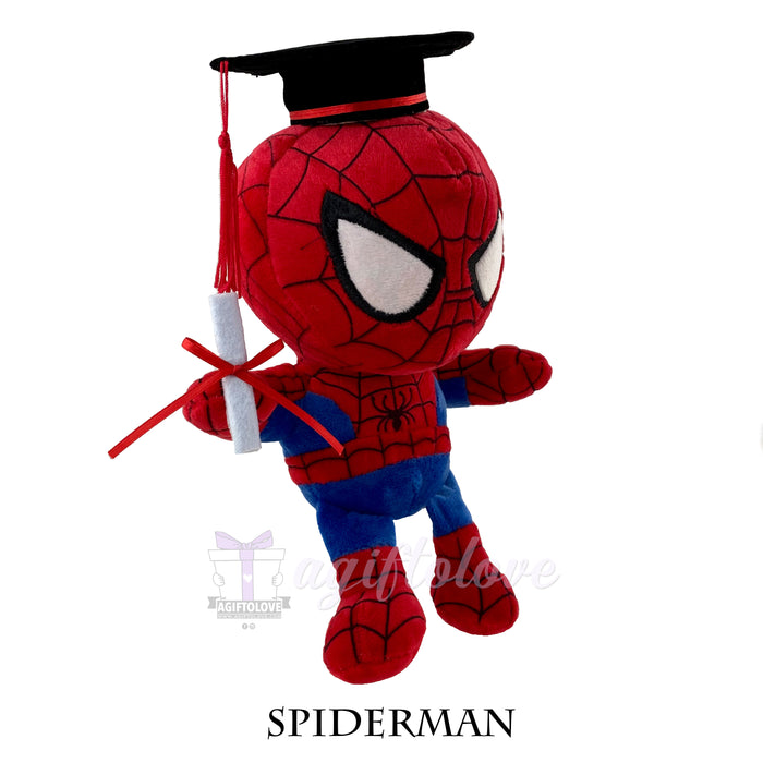 Spiderman (Hero Version) Graduation Plush