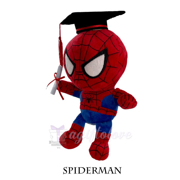 Spiderman (Hero Version) Graduation Plush