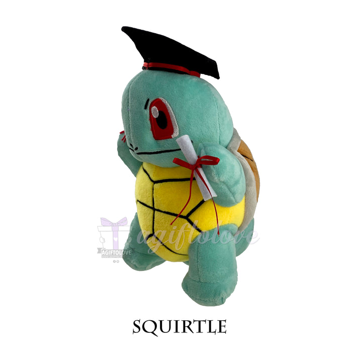 Squirtle (Stand) Graduation Plush