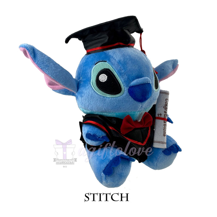Stitch Graduation Plush