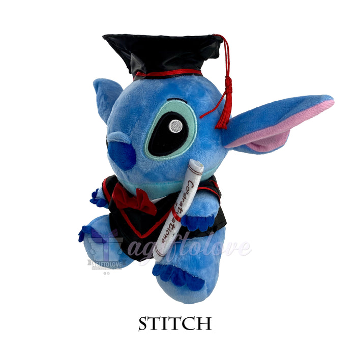Stitch Graduation Plush