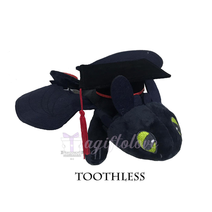 Toothless Graduation Plush