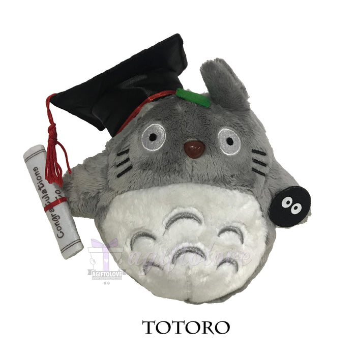 Totoro (Cute) Graduation Plush