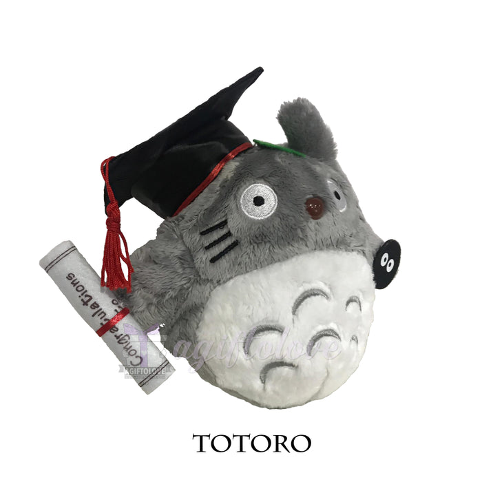 Totoro (Cute) Graduation Plush