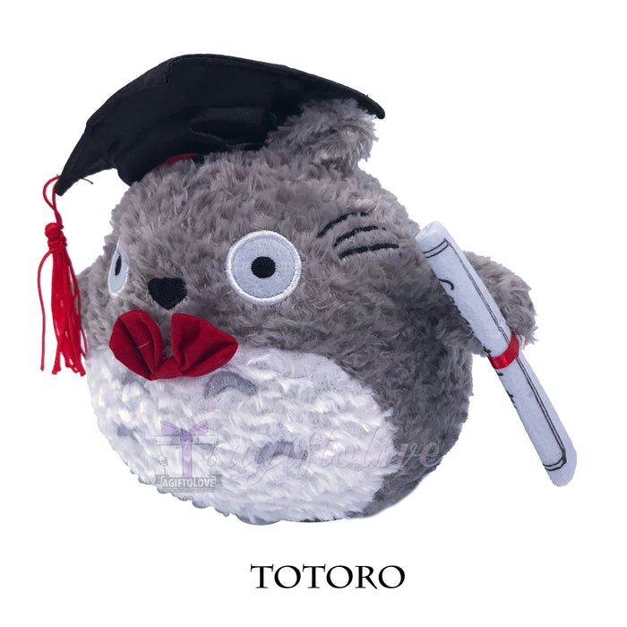 Totoro (with Ribbon) Graduation Plush