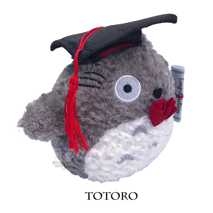 Totoro (with Ribbon) Graduation Plush