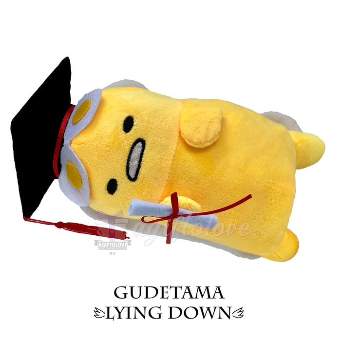 Sanrio - Gudetama (Lying Down) Graduation Plush